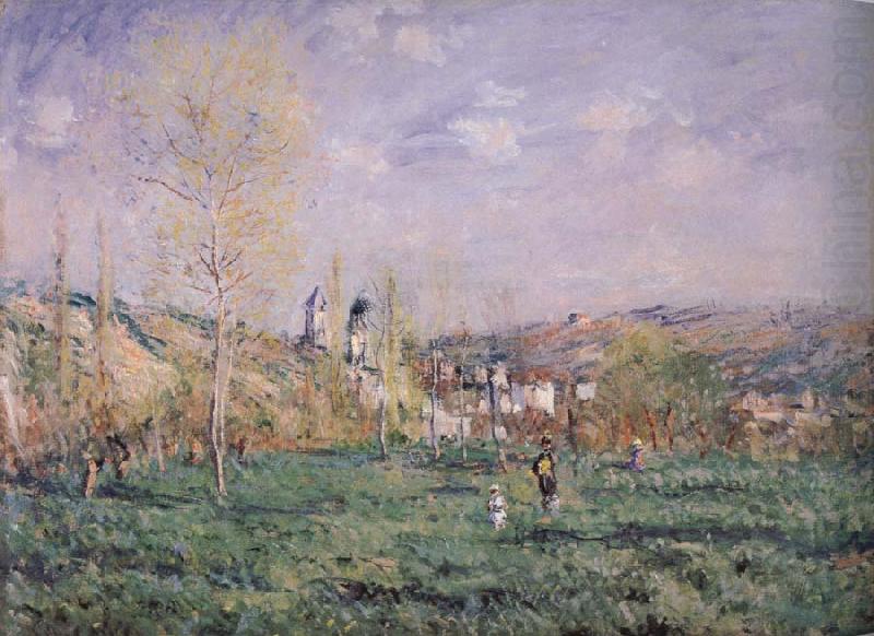 Claude Monet Springtime in Vetheuil china oil painting image